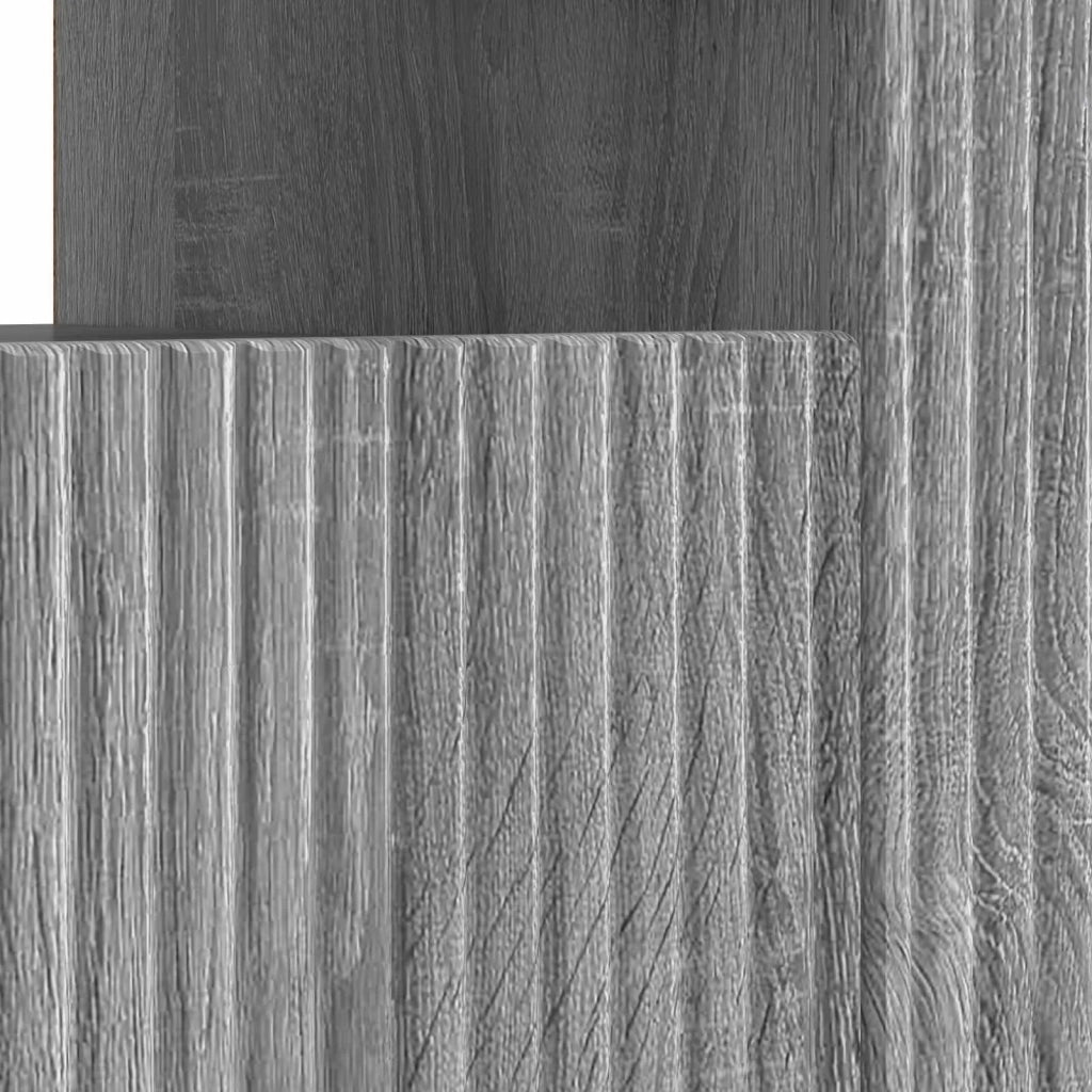 Mobile TV LED Sonoma grigio Legno ingegnerizzato 896911