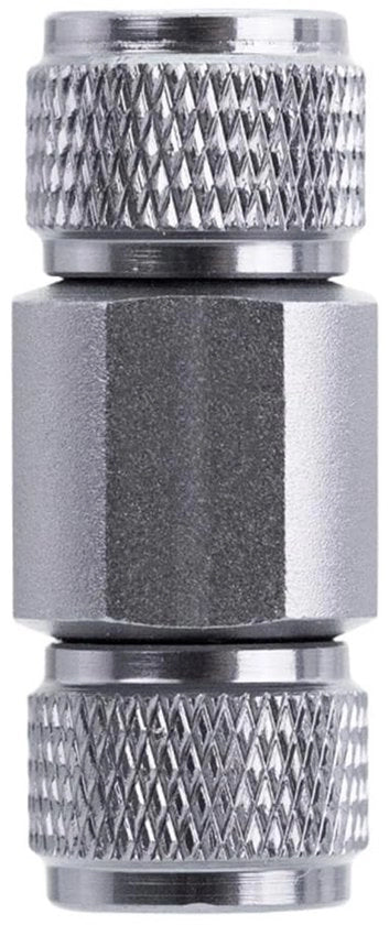 Terugslagklep unidirezionale con funzione anti-leak - Terugslagklep CO2 - Terugslagventile - Materiale in lega di alluminio - Regolatore di diametro 4 mm - Progetto resistente agli urti - Accessori per acquari