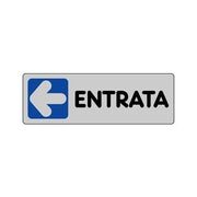 ETICHETTA SEGNALETICA ENTRATA A SINISTRA - 10 pezzi