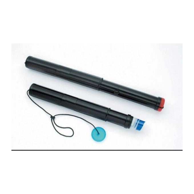 Arda 1543N Tubo Portadisegni Telescopico Estensibile con Tracolla 43 76 cm diametro 6.8 cm colore Nero