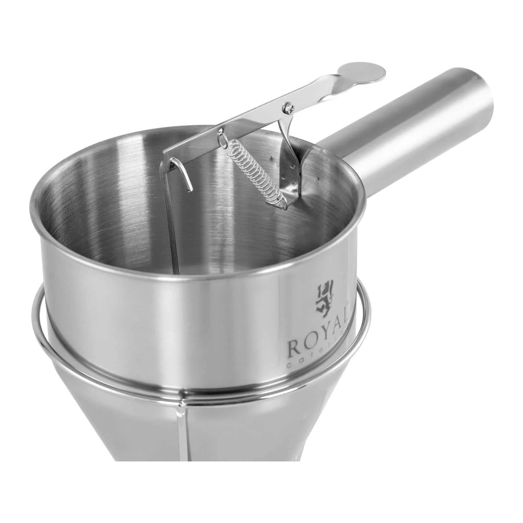 Imbuto a pistone in acciaio inox da 1,2 litri ugello da 8 mm modello professionale 14_0004630