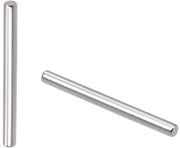 100 pezzi di supporti a gancio in acciaio inossidabile, argento, 2mm x 22mm - Duraturo e pratico