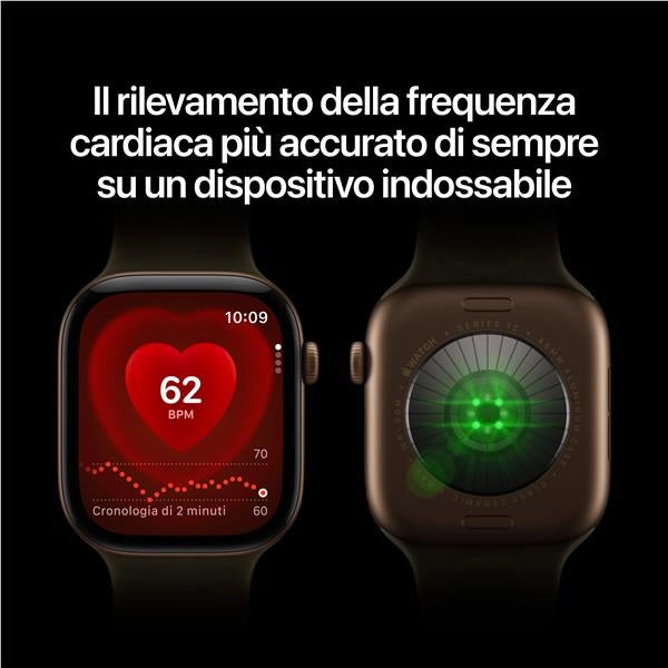 Apple watch series 12 gps 42mm black alum. case with black sport - 195951225401