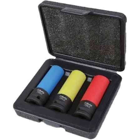 SET CHIAVI A BUSSOLA MACCHINA CON INSERTI POLIMERICI ART. 720LC/C3 BETA 3 pezzi (17-19-21 mm) - BETA
