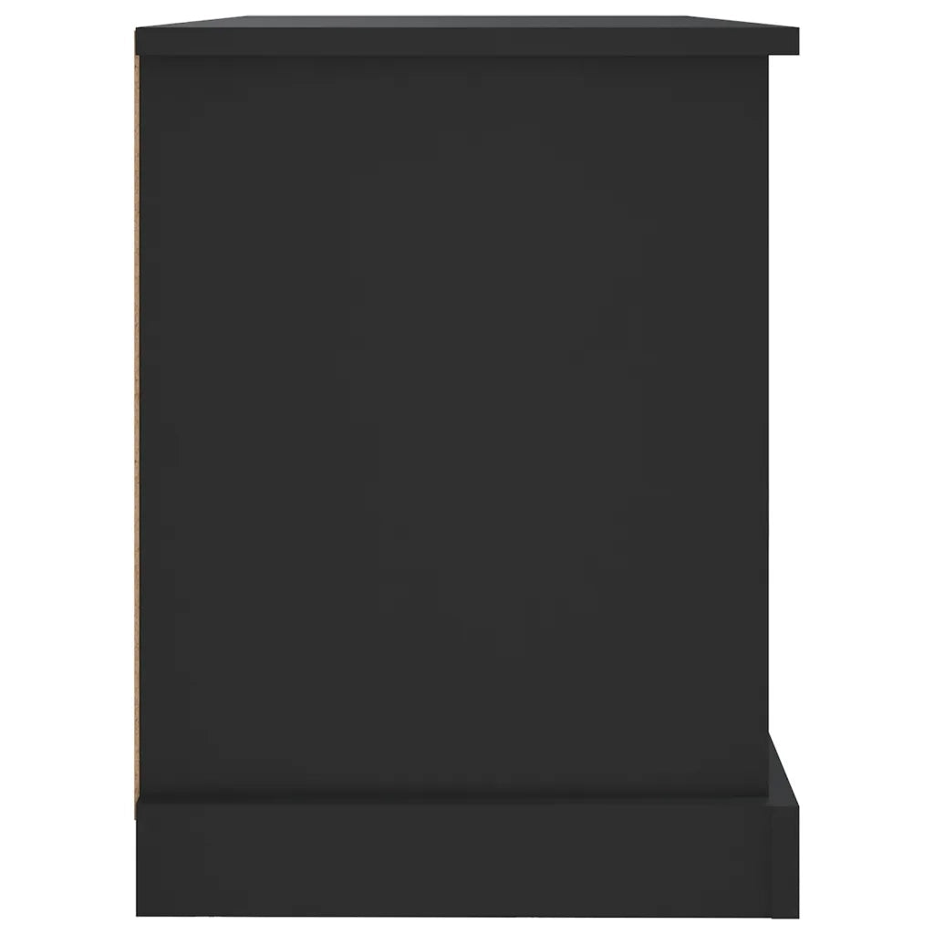 Mobile Porta TV Nero 73x35,5x47,5 cm in Legno Multistrato 816169