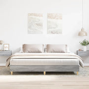 Giroletto senza Materasso Grigio Sonoma 180x200 cm Truciolato 3329026