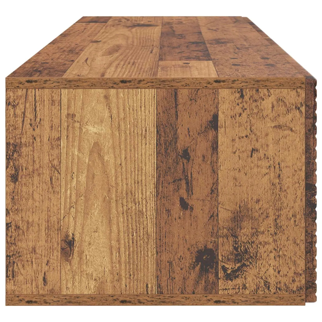 Mobile Porta TV da Muro Legno antico 98 x 41 x 30 cm