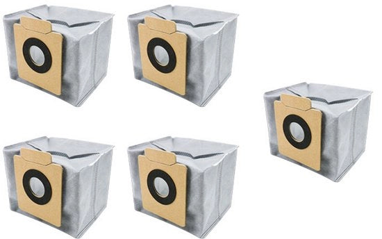 5 x sacchi aspirapolvere, adatto per Eufy-X10 Pro Omni (15,8 x 13,8 x 14,3 cm)