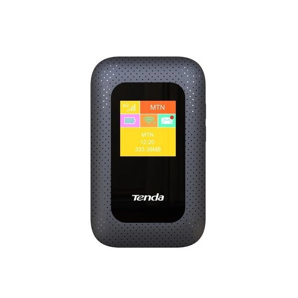 Router tenda 4g185 v2 150mbps wireless 3g/4g fdd lte batteria 2100mah slot sim supporta 10dispositivi contemp per 6ore - 4G185 V3.0