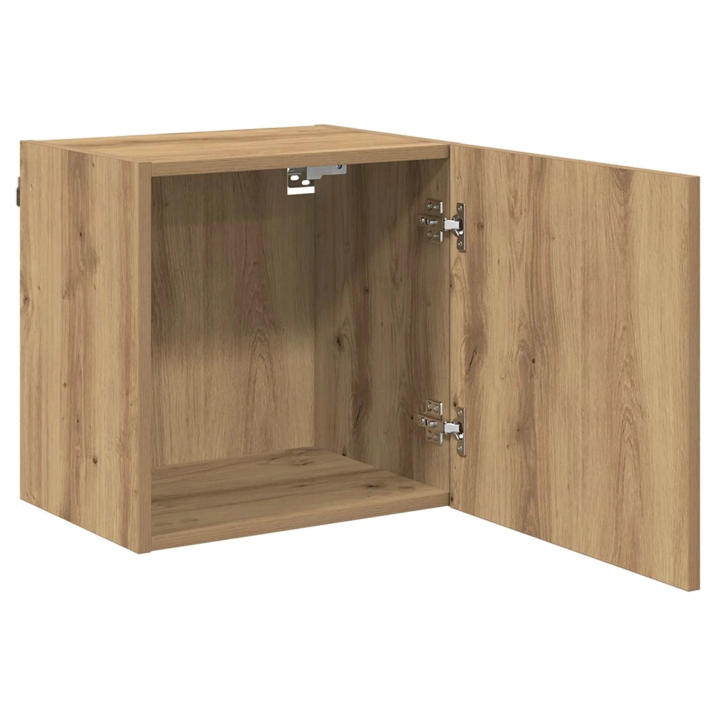 Mobile TV da parete Rovere artigianale 40,5x30x40cm 882935