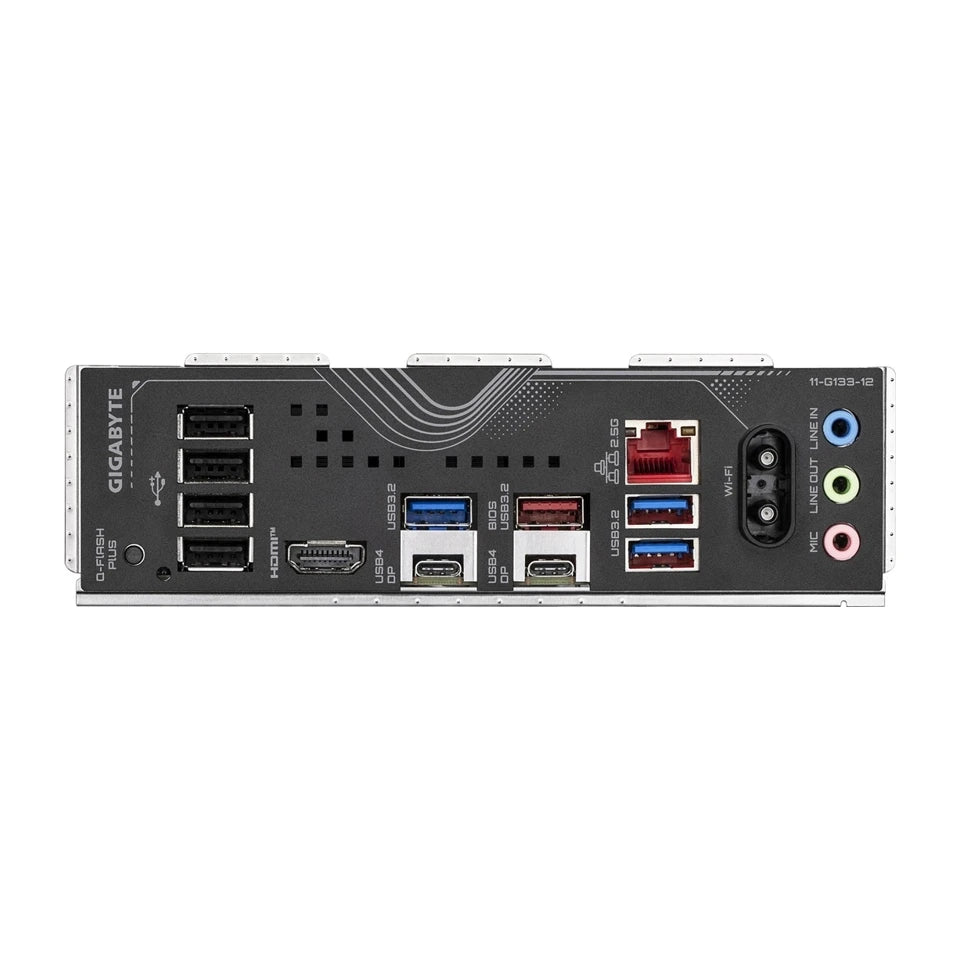 Scheda madre GIGABYTE X870 EAGLE WIFI7 - Supporta CPU AMD Ryzen 9000, VRM 14+2+2 fasi, fino a 8000MHz DDR5 (OC), 1xPCIe 5.0 + 2xPCIe 4.0, Wi-Fi 7, LAN 2.5GbE, USB 4