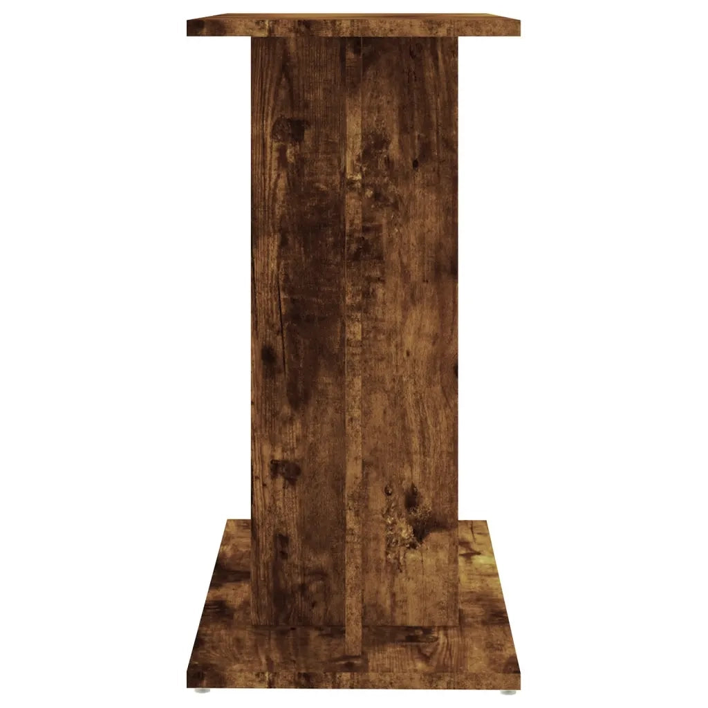 Supporto per acquario in rovere affumicato 60x30x60 cm in legno ingegnerizzato 833572