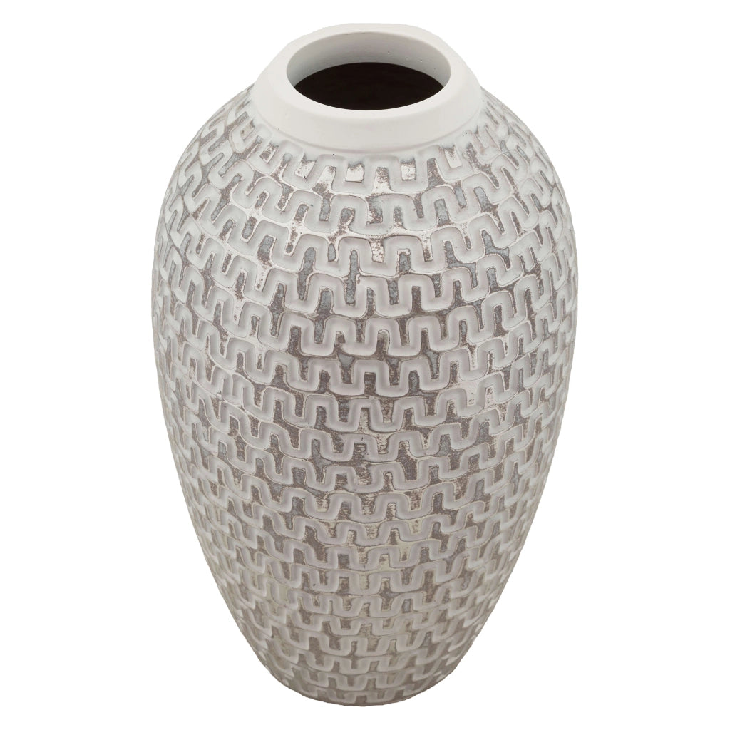 Banatano, Vaso Disegni con Linee Geometriche, Argento