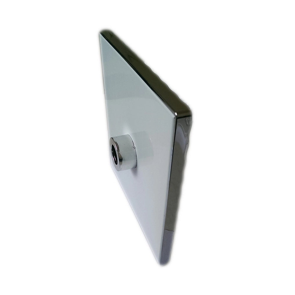 Trade Shop - Asta Saliscendi Cromata Colonna Doccia Soffione Fisso Doccetta Saturn 9005 -
