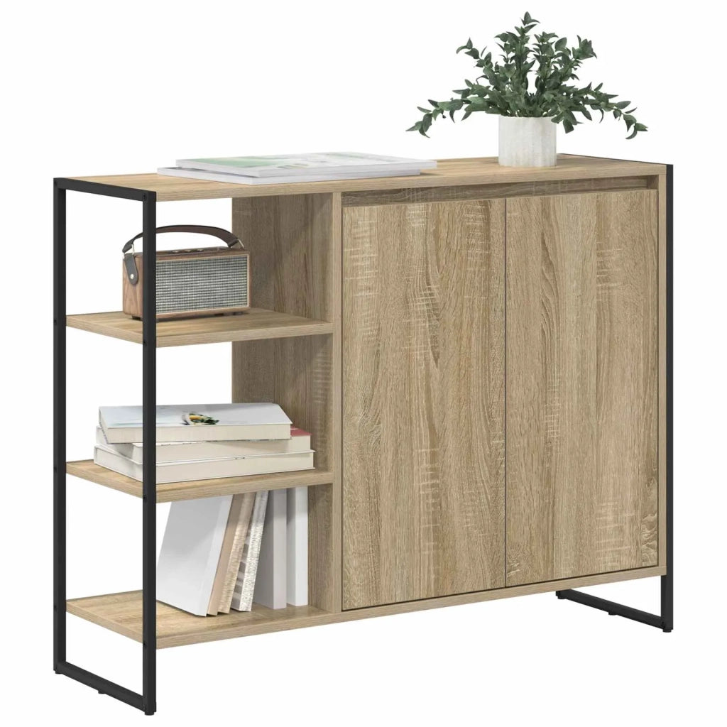 Mobile laterale Sonoma 96.5 x 30 x 75 cm Legno multistrato 886613