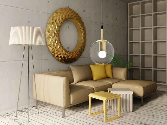 Lampada Da Soffitto Pensile Di Vetro Palla APP686-1CP