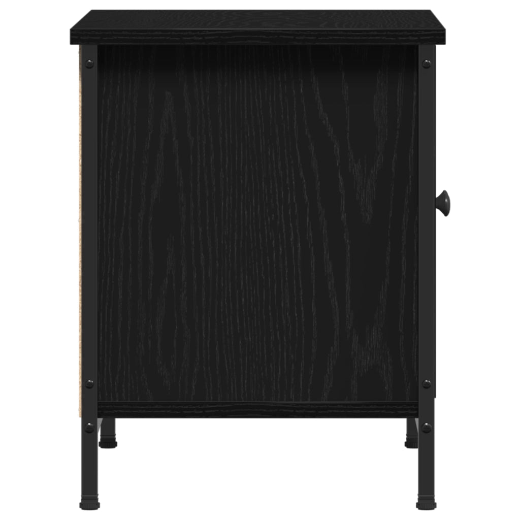 Supporto TV in rovere nero di Rovere nero Legno ingegnerizzato
