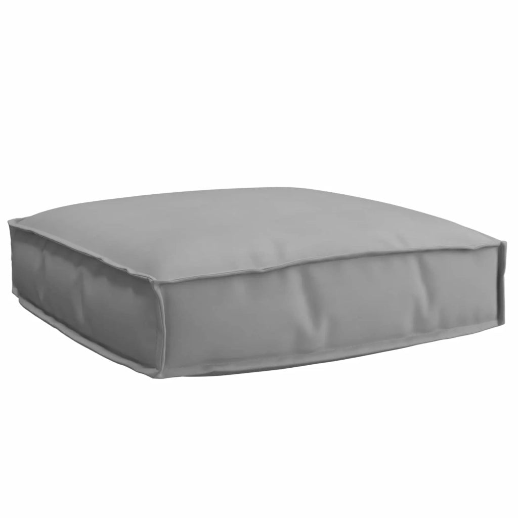 Cuscino Grigio 60 x 60 x 12 cm Tessuto Oxford 42001489