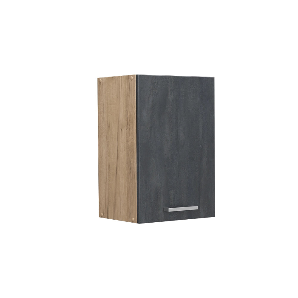 Vicco Pensile da cucina Calcestruzzo nero 40 cm