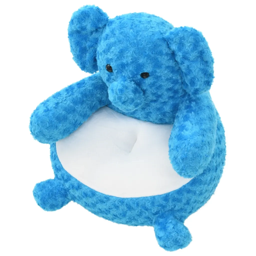 Giocattolo di Peluche Elefante Blu 80240