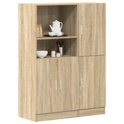 Set di Mobili da Cucina 2 pz Rovere Sonoma in Truciolato 3324144