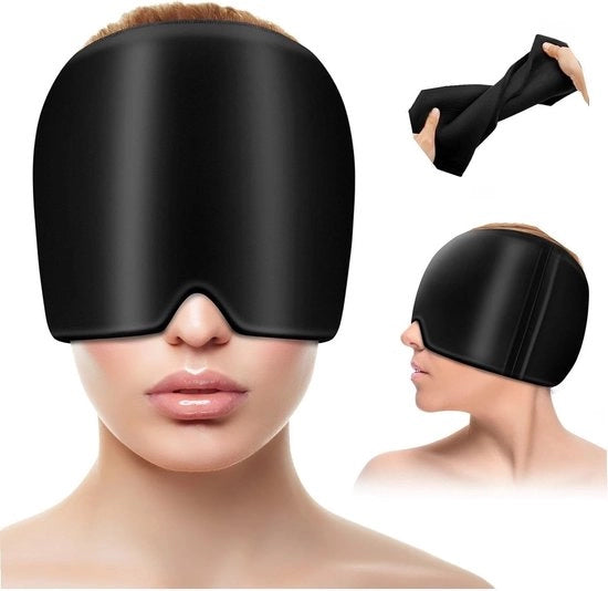 Maschera rinfrescante per la testa - Gel per la testa rilassante - Maschera gel rinfrescante - Maschera rilassante per la testa - Cintura per la testa rilassante
