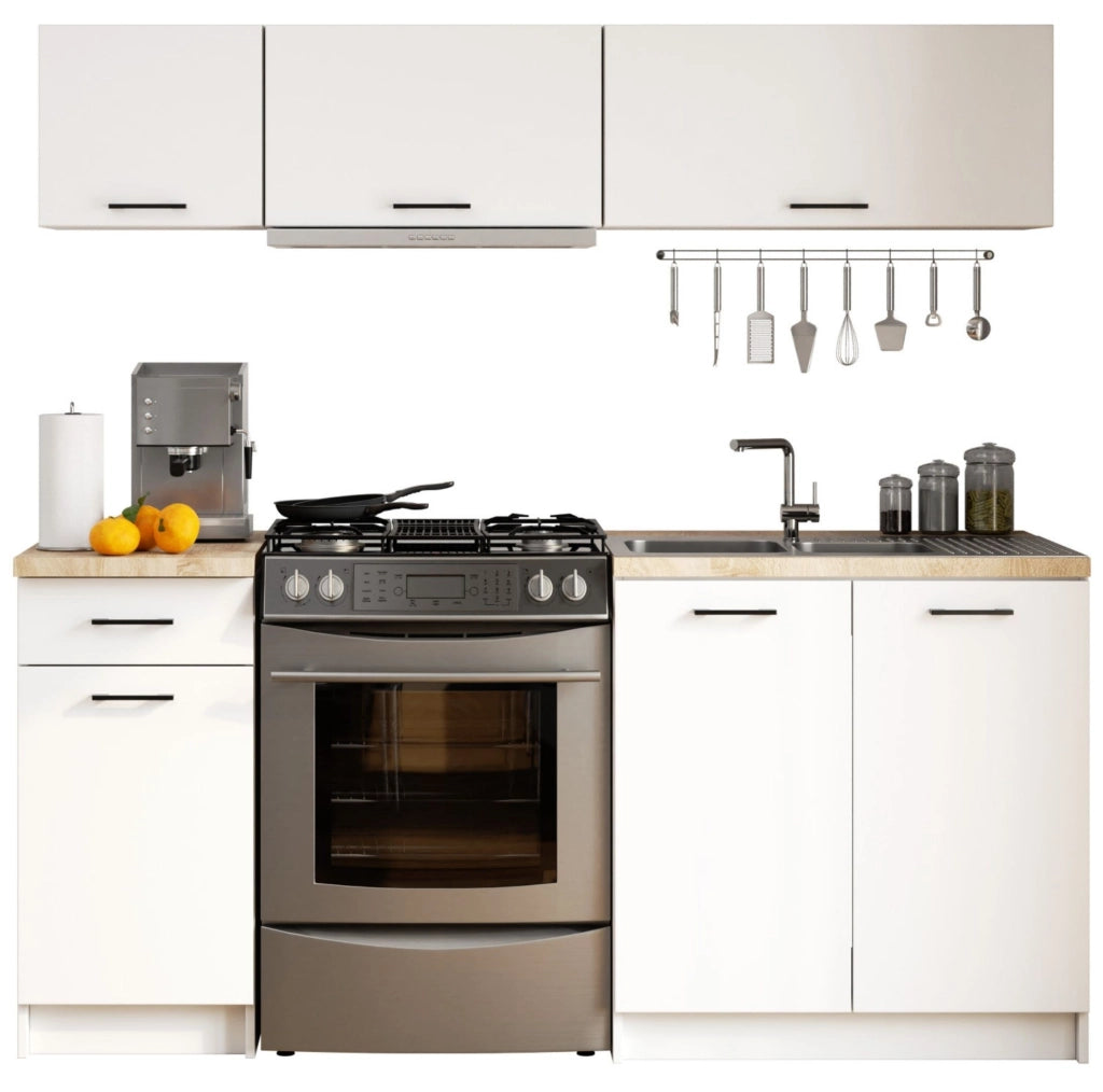 Mobile da cucina pensile sotto cappa sistema AKORD OLIWIA Bianco 40 cm 1 anta 40x30x29 cm
