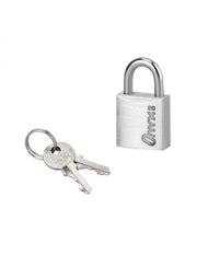 Lucchetto in alluminio 20 mm, arco in acciaio nichelato, 2 chiavi – Serrurerie de Picardie