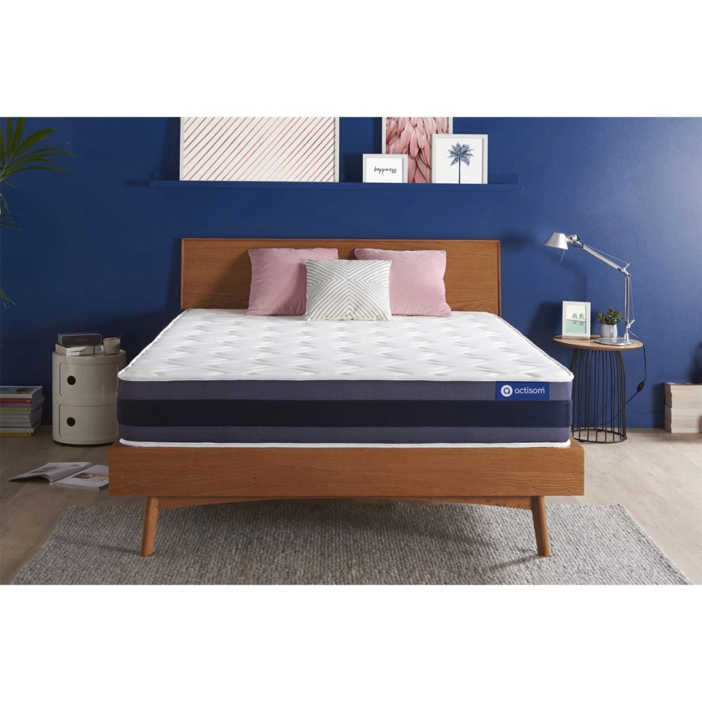 Materasso matrimoniale Actiflex morpho 200x200cm - Spessore : 24cm - Molle insacchettate e memory foam - Bilanciato