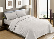 Sacco Copripiumino Piumone Letto In 100% Cotone Made Italy Vari Disegni RP - 2 Piazze - Stefy Beige