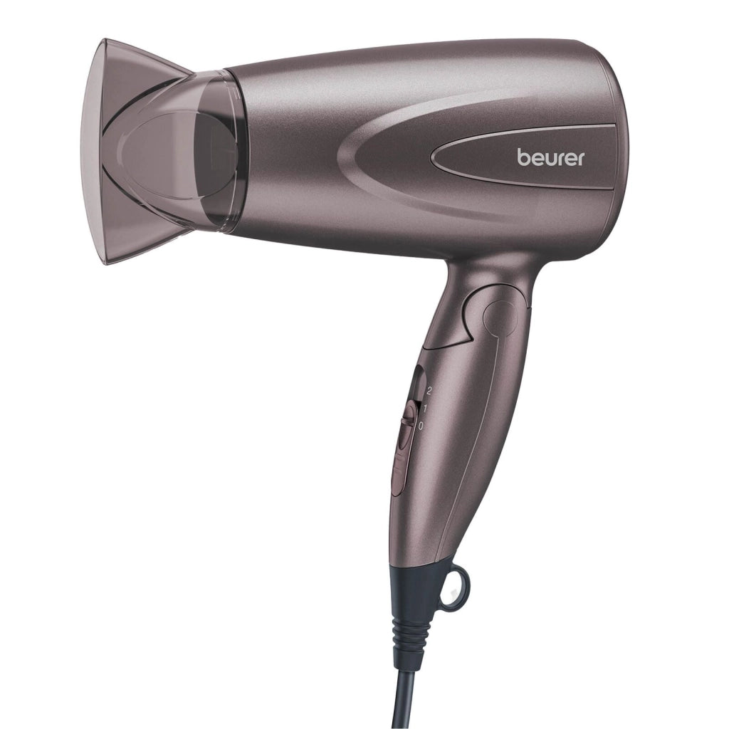 Beurer HC 17 Asciugacapelli Compatto Pieghevole 1300W Nero