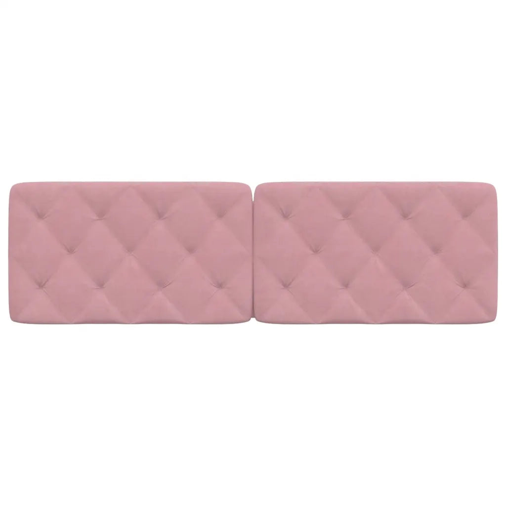 Cuscino Testiera Rosa 160 cm in Velluto CFW1511687