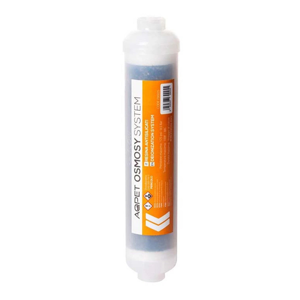 Aqpet ricambio cartuccia deionizzante in linea