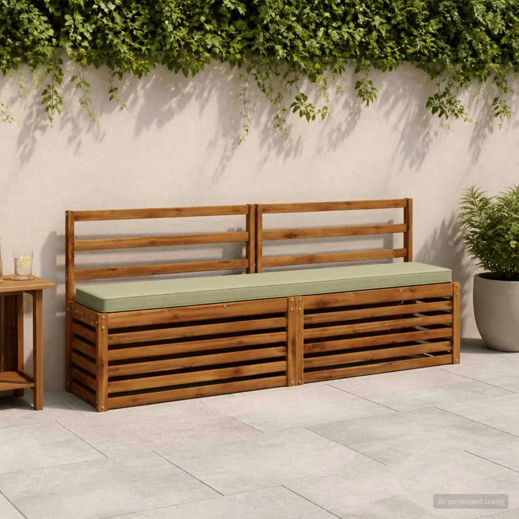 Cuscini per Panchina a 2 Pezzi VUGHT 2 pcs 100% Poliestere 950939