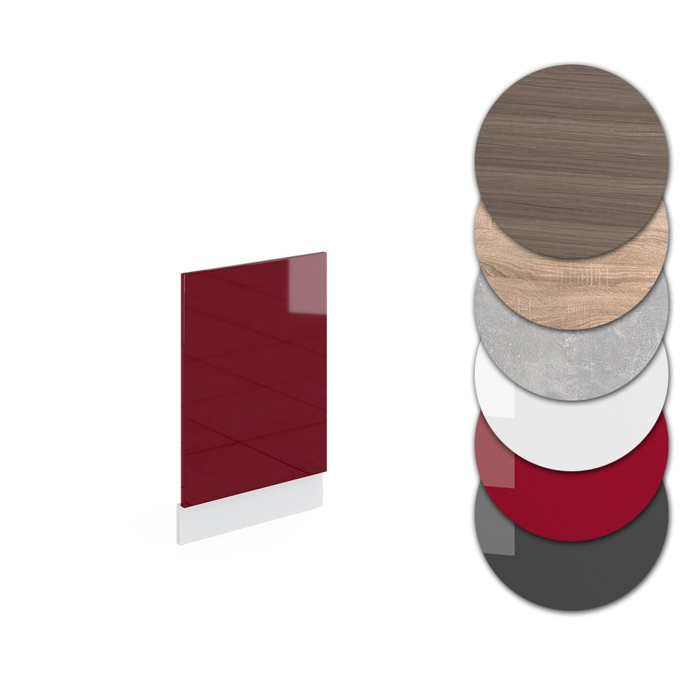 Vicco Mobili da cucina Rosso 45 cm Senza piano di lavoro