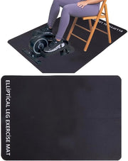 Matte antiscivolo per macchina per allenamento ellittico - Mat di silicone - Mat per allenamento a gambe - 40 x 60 cm - Mat di sicurezza - Facile da pulire