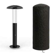 Tempo Style - Stufa a Pellet Lumea (4,6 a 7 kW)  Stufa da esterni color Nero