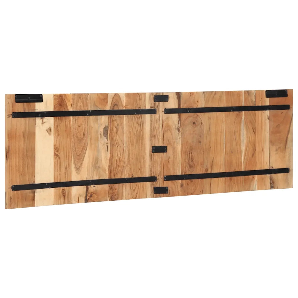 Testiera 160 cm in Legno Massello di Acacia 4017505