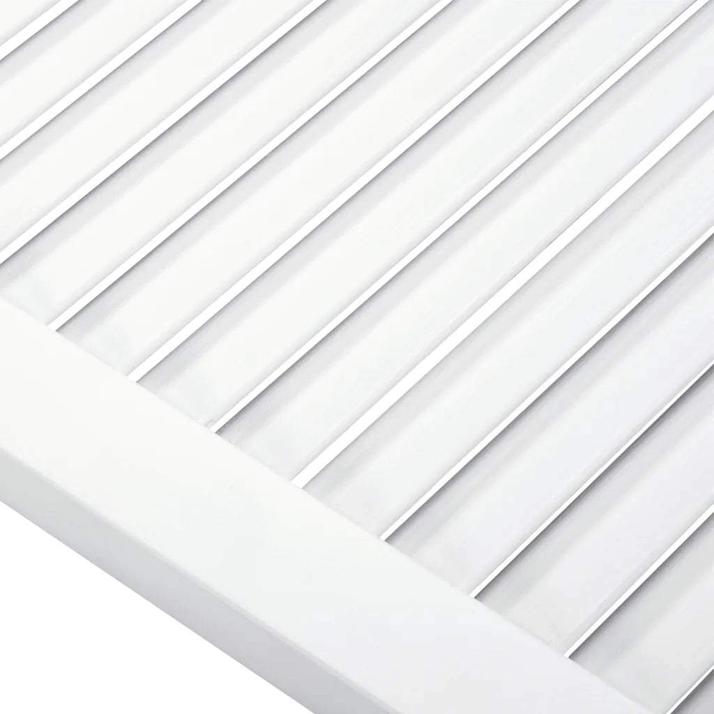 Ante a Lamelle 4 pz Bianche 69x39,4 cm in Legno di Pino 151162