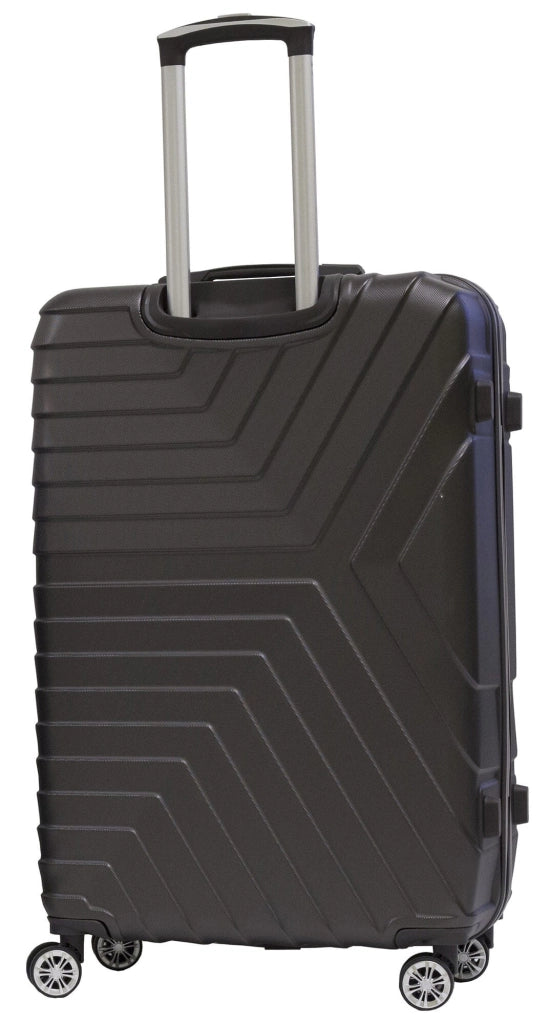 Trolley Valigia Grande Rigida in ABS 4 Ruote TSA Ravizzoni Calipso Grigia