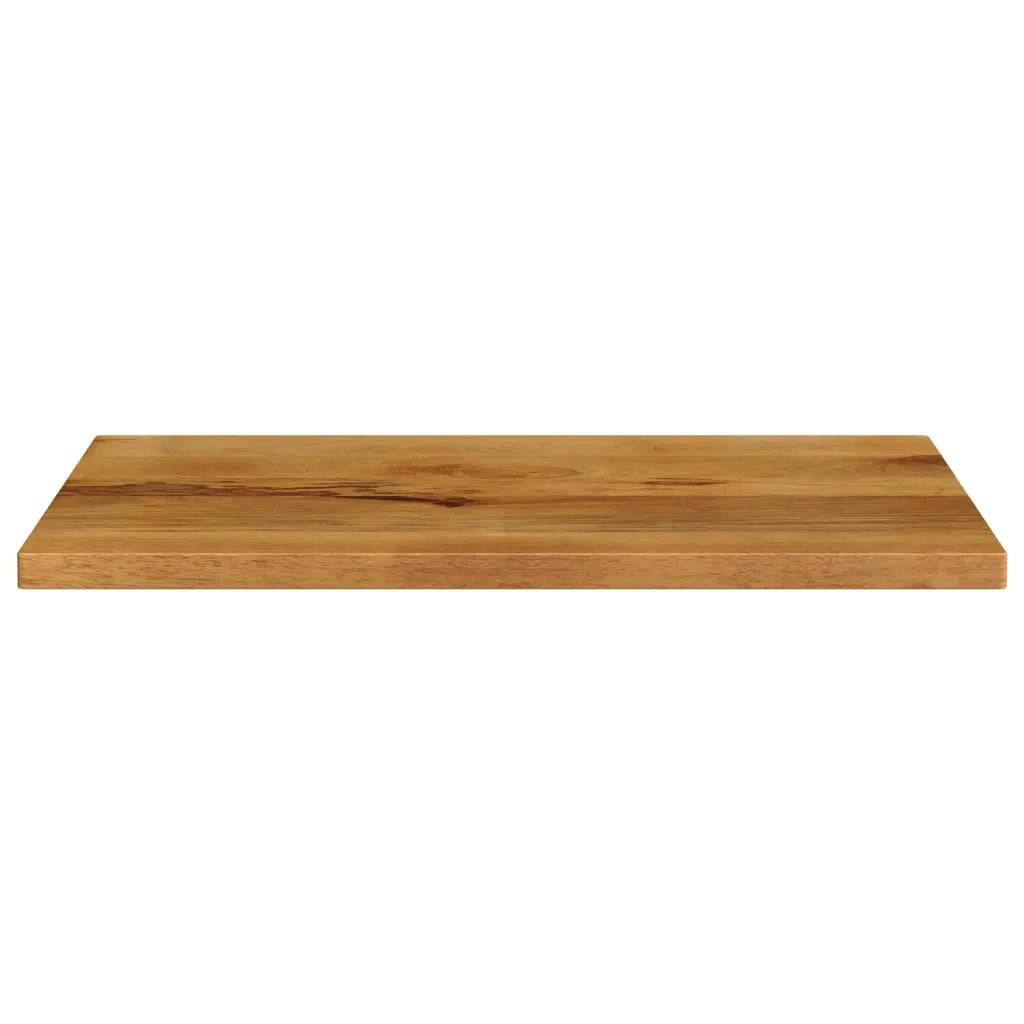Piano per Tavolo 80x50x2,5 cm Rettangolare Legno Massello Mango 371589