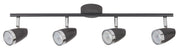 Barra LED Rabalux Karen 6515 antracite 4x4W luce calda