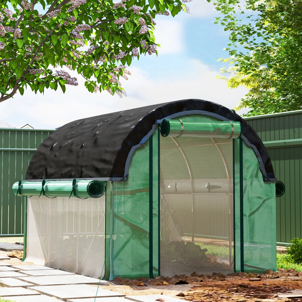 Serra da giardino pieghevole con rete ombreggiante ¨C Minimal ¨C 3x2x2 m