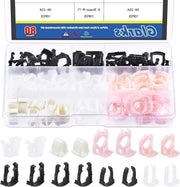 80 pezzi 3/8 pollici 5/16 pollici 8 misure kit di clip di conservazione della linea di carburante in nylon kit di sostituzione di clip auto compatibile con Ford GM