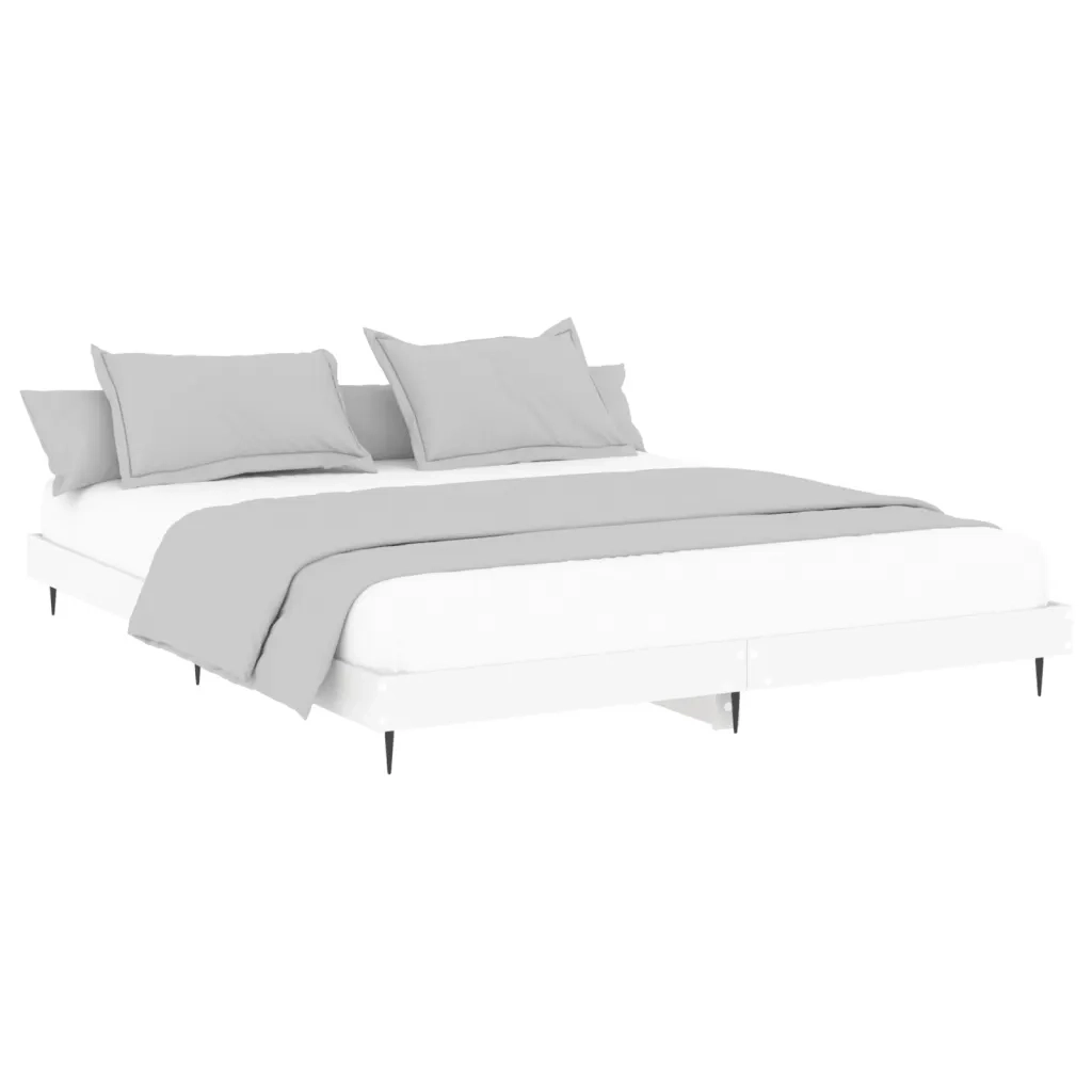 Giroletto Bianco 150x200 cm in Legno Multistrato 832237
