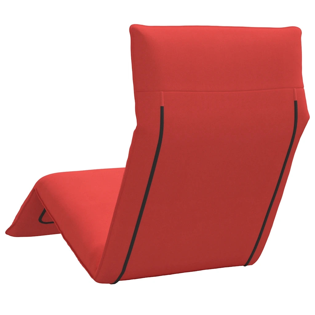 Lettino Pieghevole Rosso 175x54x8,5 cm in Tessuto Oxford 4019752