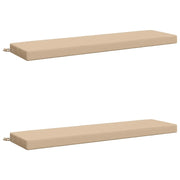 Cuscini per Panchina a 2 Pezzi SOEST 2 pz 100% Poliestere Crema 949915