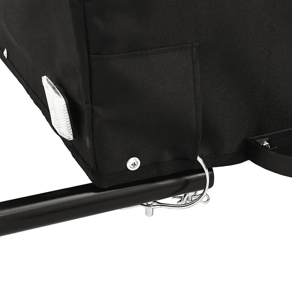 Rimorchio da Bici Nero e Grigio 30 kg in Ferro CFW8710749