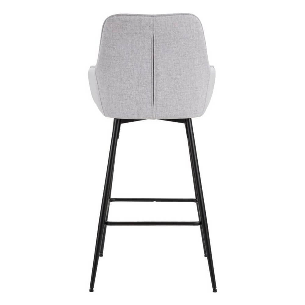 Sgabello Bar Grigio Set 2 PZ cm 55X55X109 - GREY