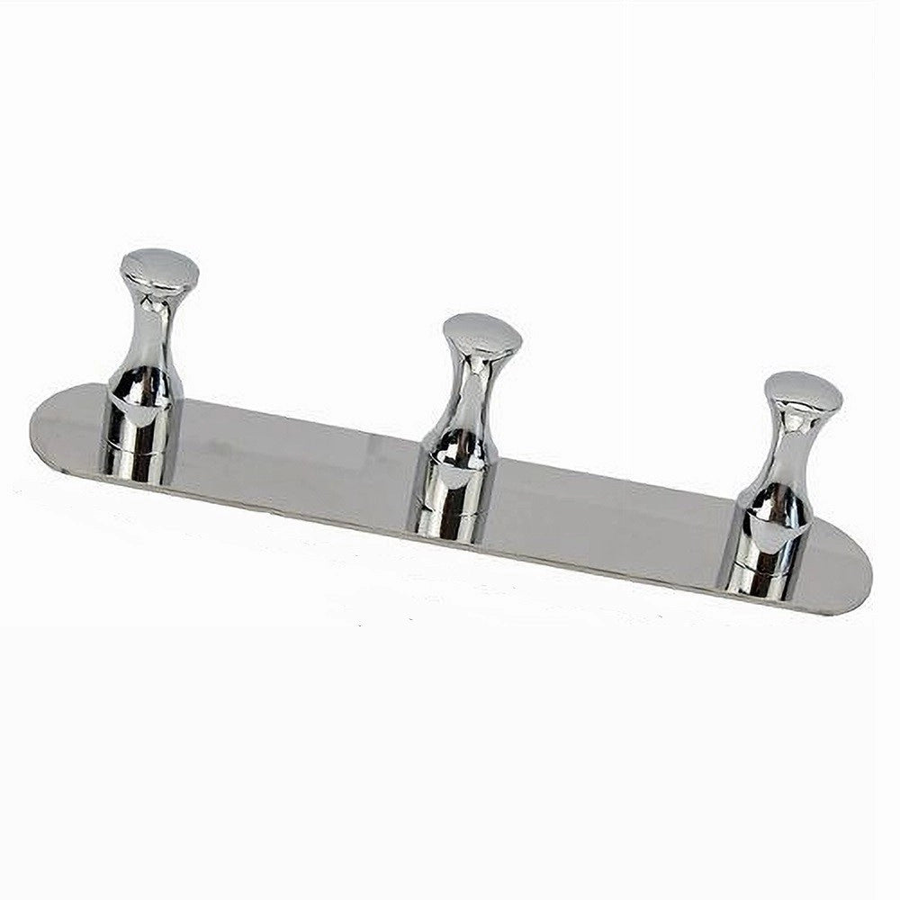 Trade Shop - Appendiabiti Con 3 Ganci Per Accappatoio Bagno Casa A Parete Contemporaneo 59747 -